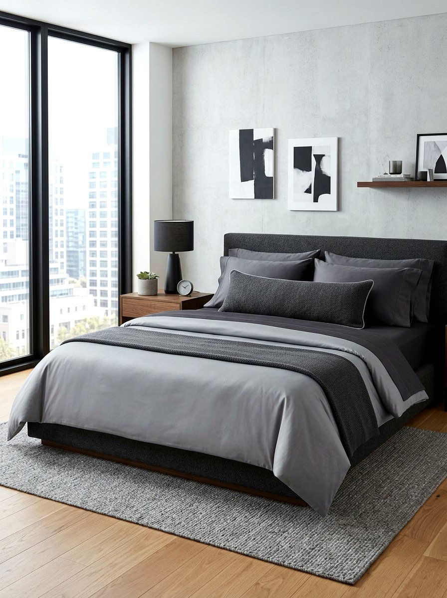 Modern Minimalist Bedscape - 30 designer bedscape ideas
