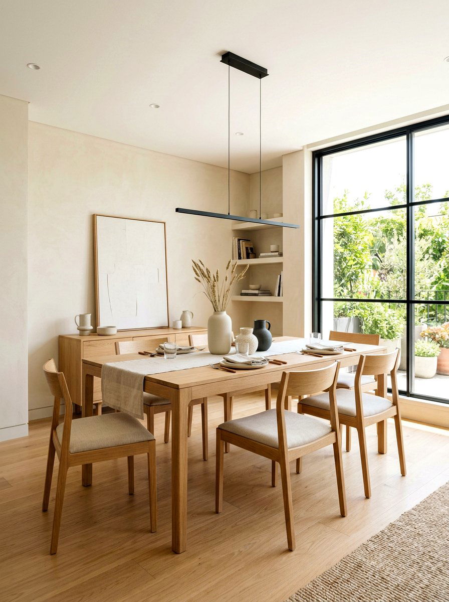 Modern Minimalist Dining Room - 30 editorial dining room ideas