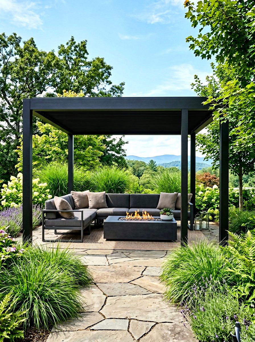Modern Minimalist Gazebo - 30 gazebo decorating ideas