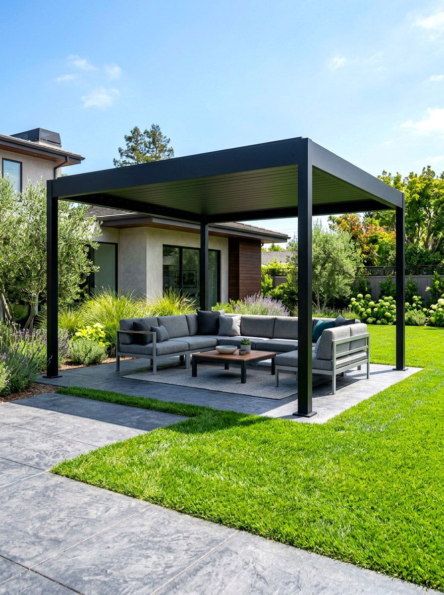 Modern Minimalist Gazebo - 30 gazebo ideas