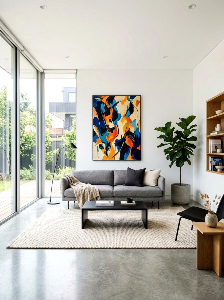 Modern Minimalist Living Room - 30 minimalist living room decor ideas