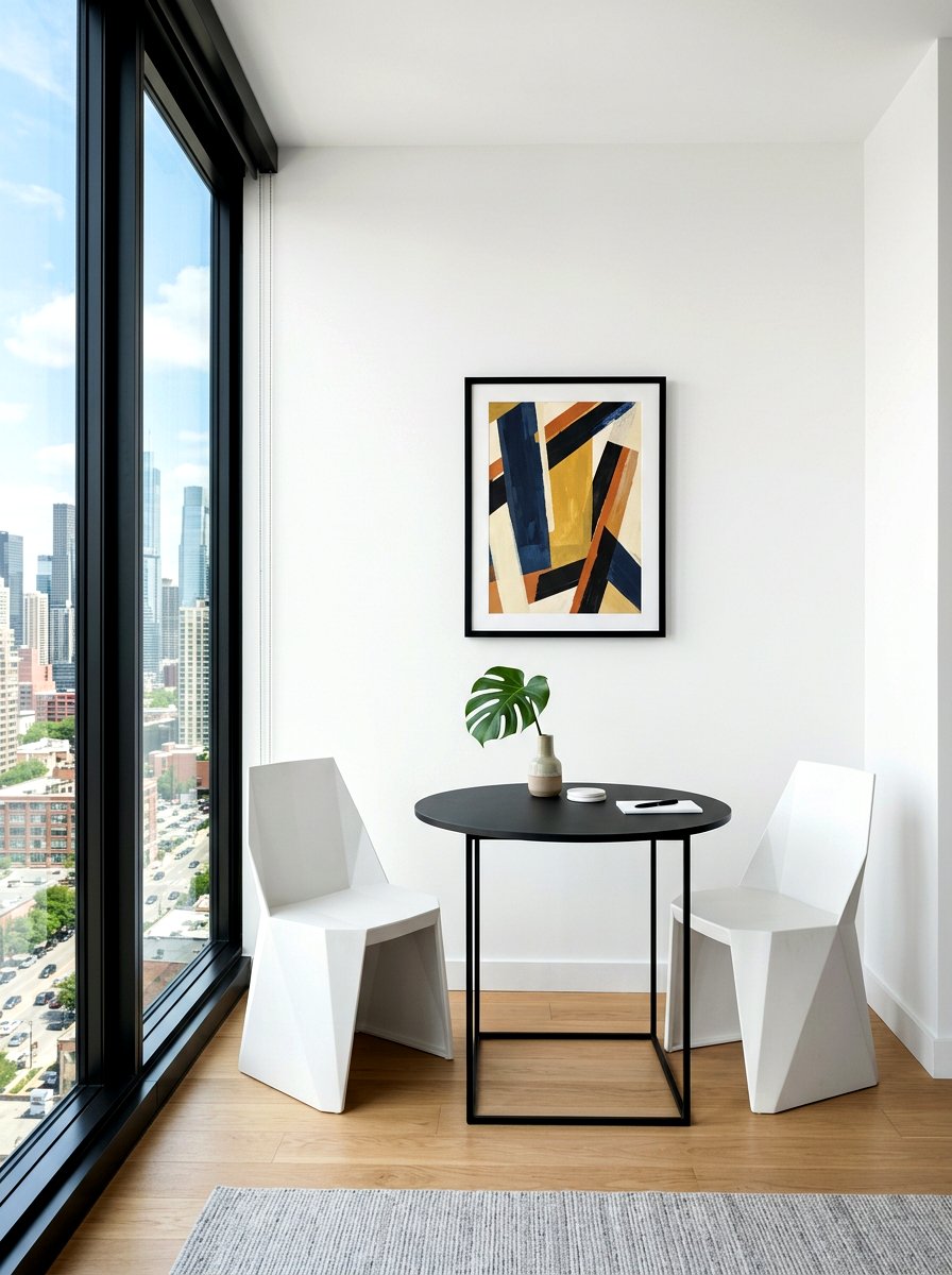 Modern Minimalist Nook - 30 breakfast nook ideas