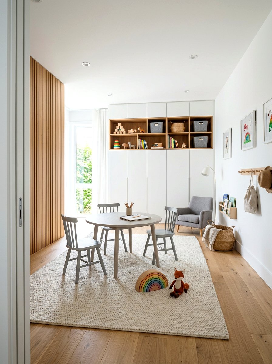 Modern Minimalist Playroom - 30 playroom ideas