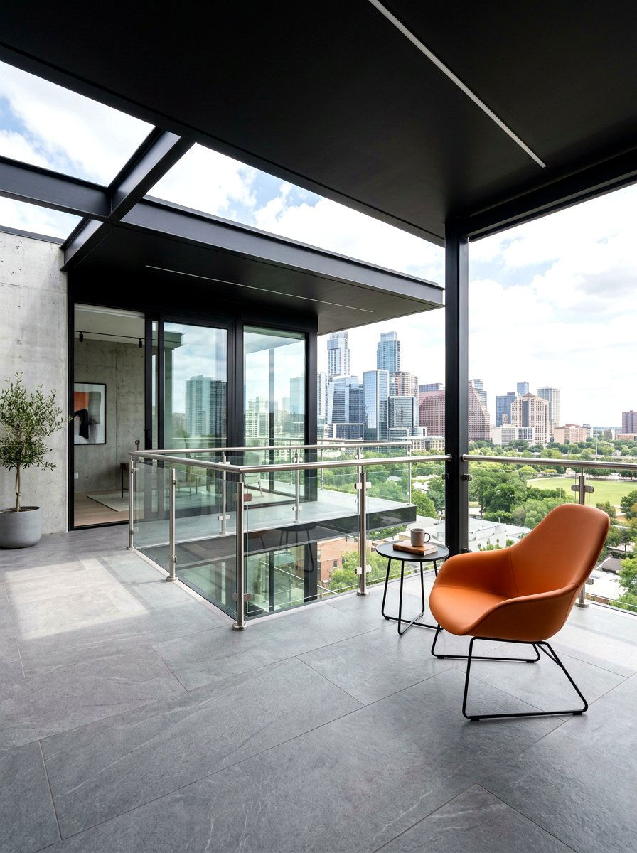 Modern Minimalist Porch - 30 porch extension ideas