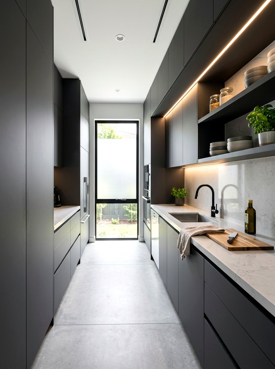 Modern Minimalist Scullery - 30 walk in scullery ideas