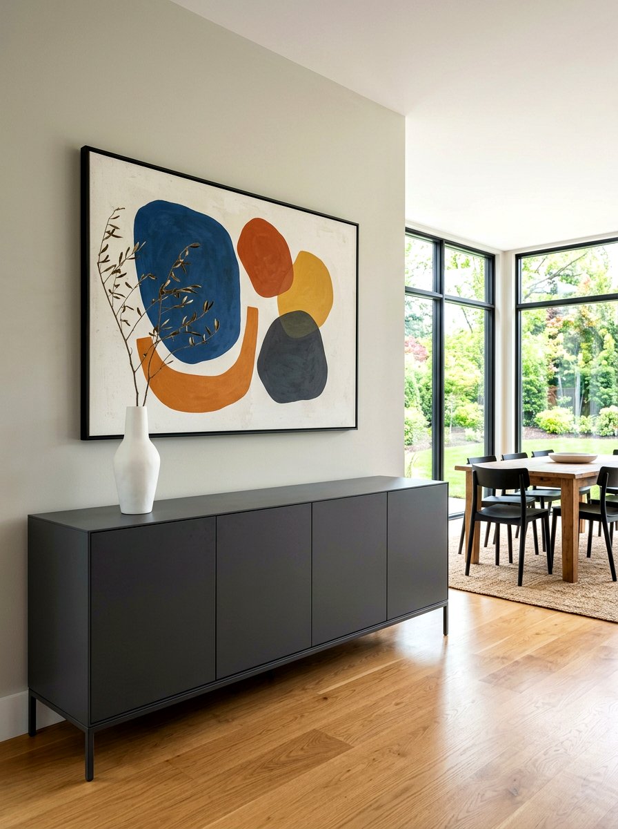 Modern Minimalist Sideboard - 30 sideboard styling dining ideas