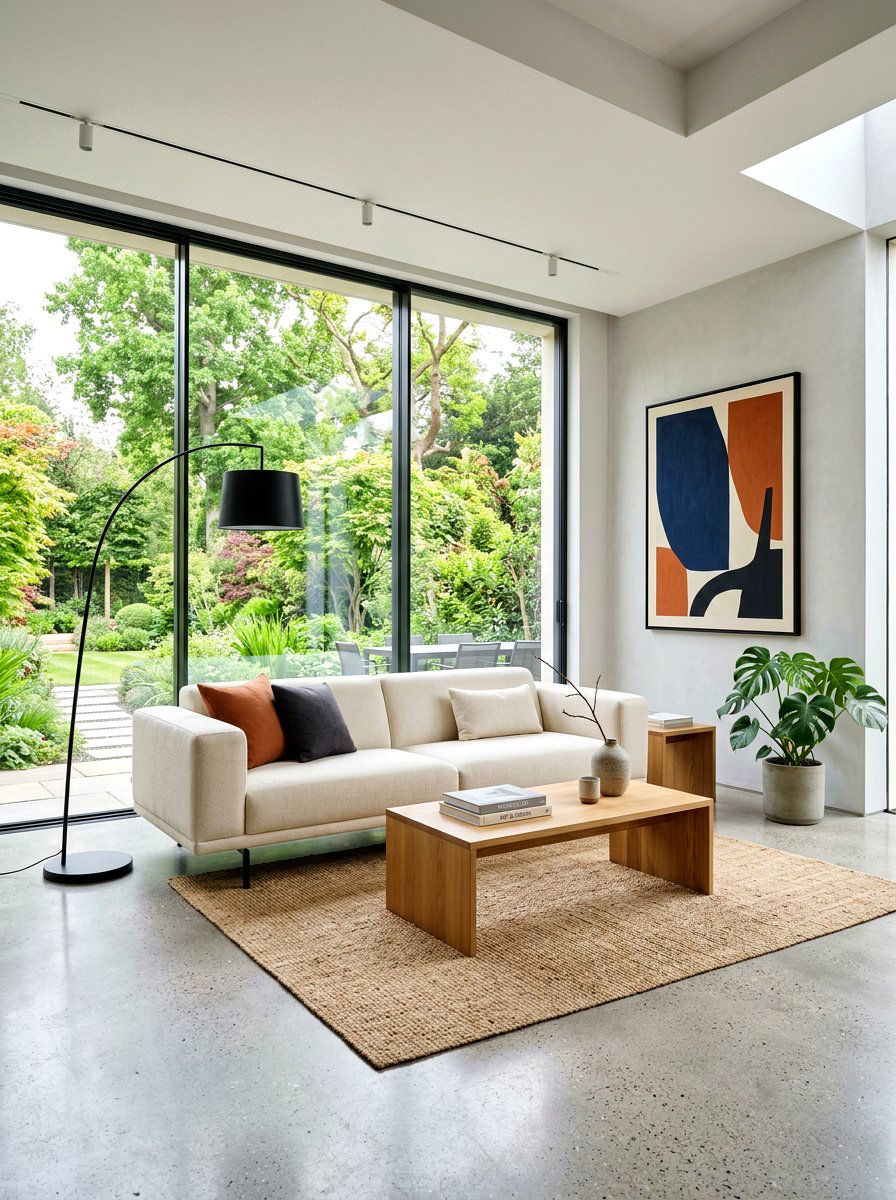 Modern Minimalist Sitting Room - 30 sitting room ideas