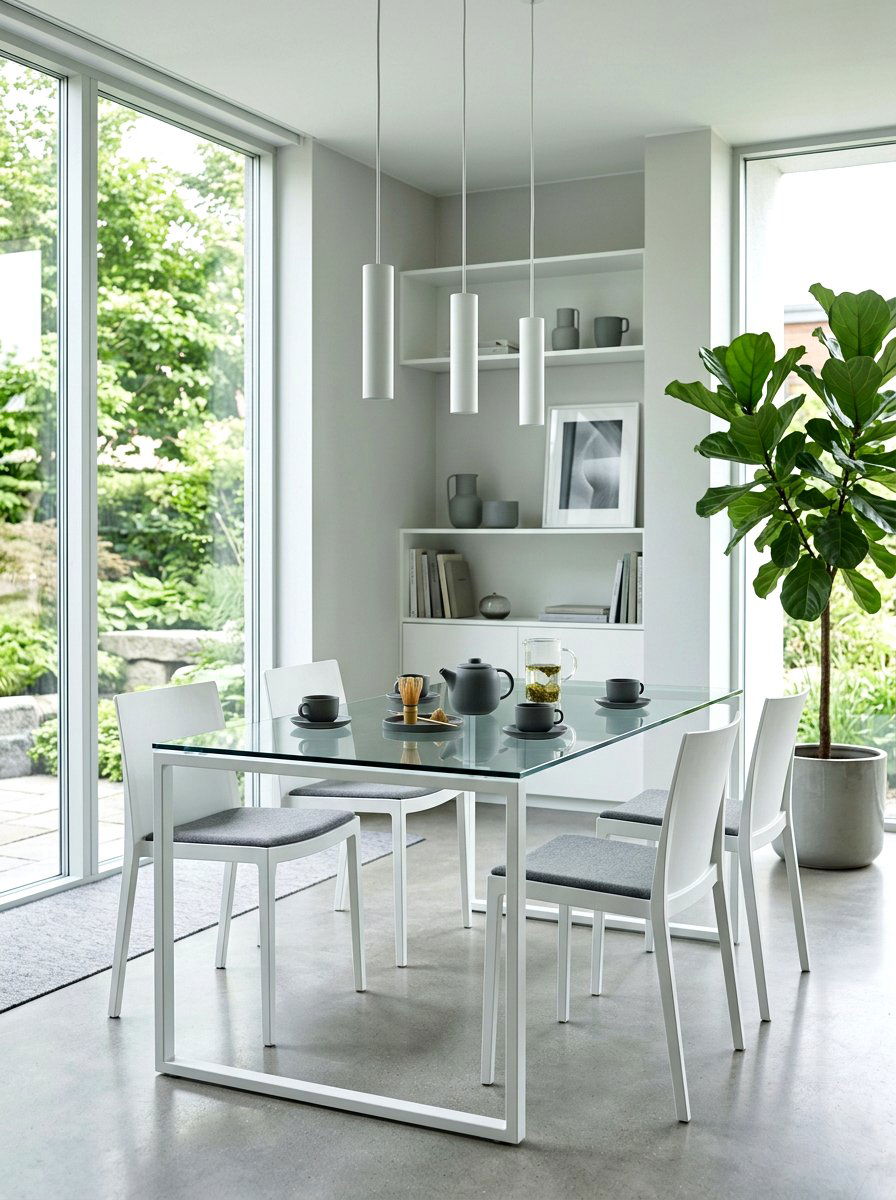Modern Minimalist Tea Room - 30 English tea room ideas