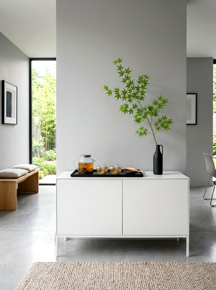 Modern Minimalist Tea Space - 30 tea nook ideas