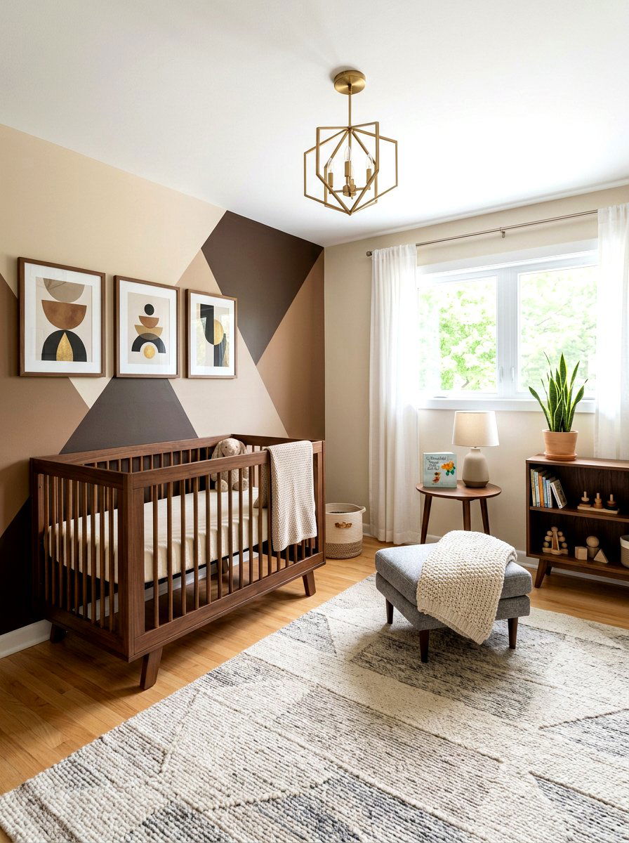 Modern Mocha Baby Room - 30 mocha nursery ideas