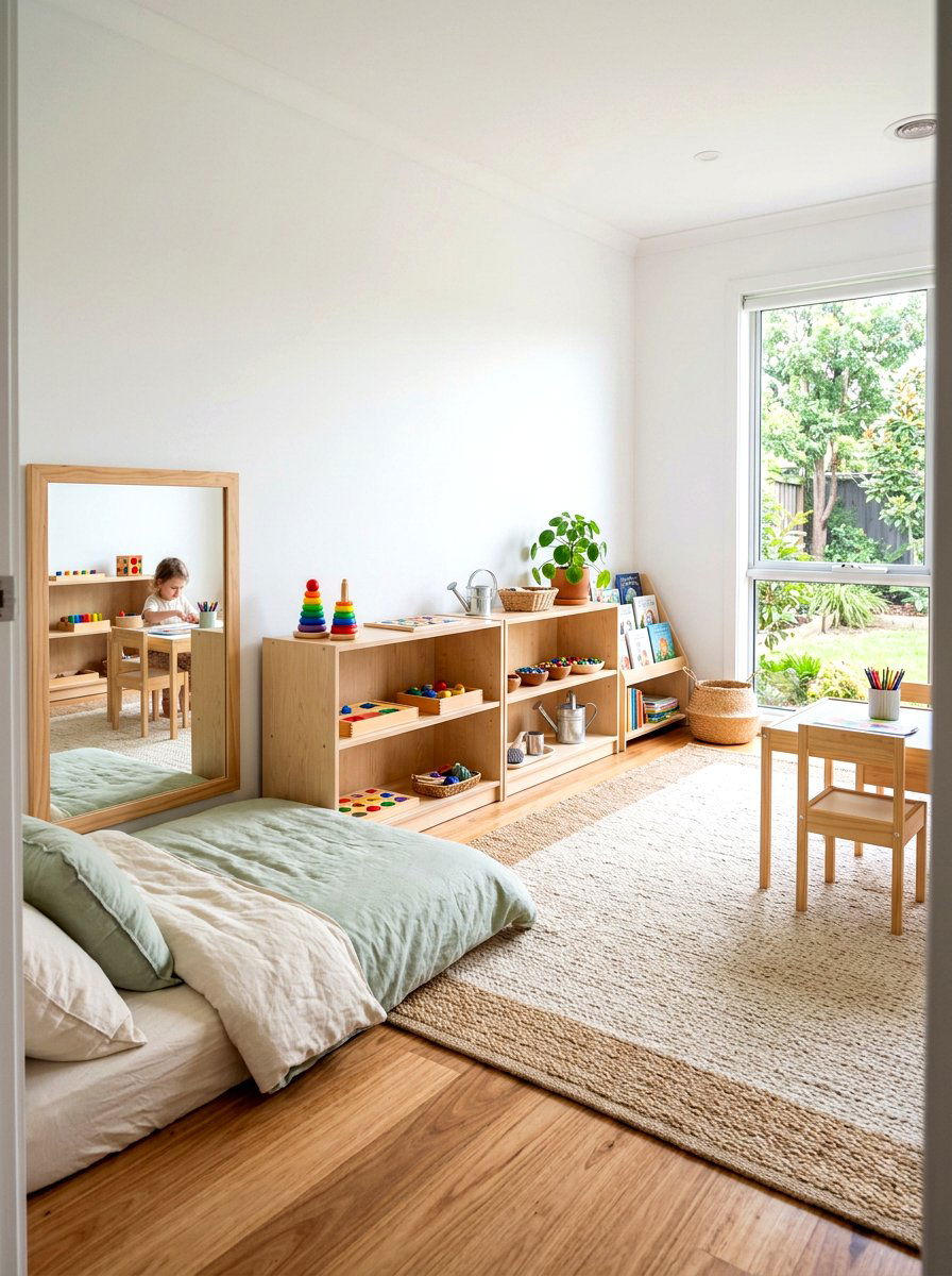 Modern Montessori Playroom - 30 small playroom ideas