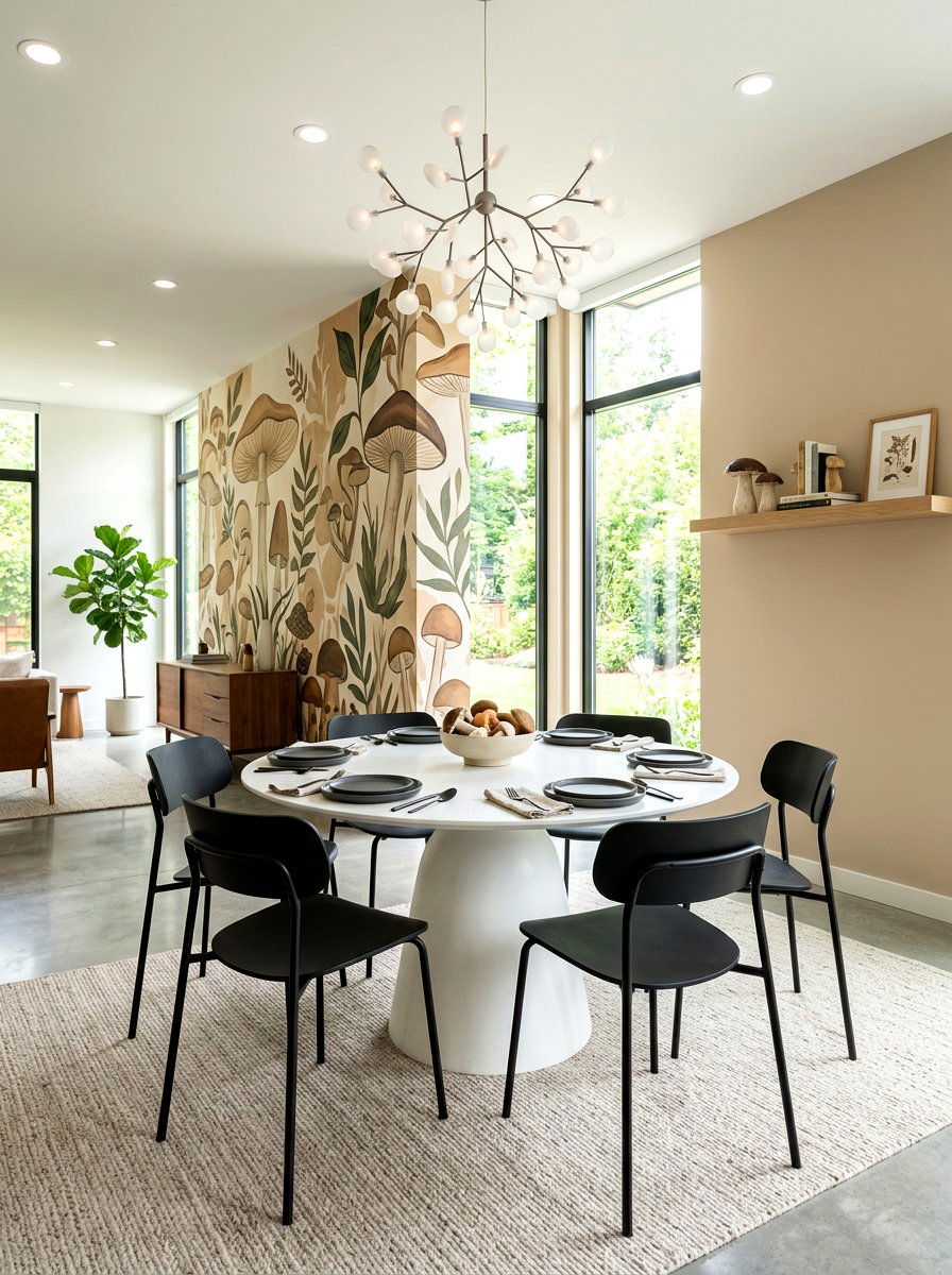 Modern Mushroom Dining Room - 30 mushroom dining room ideas