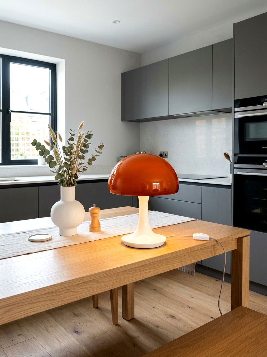 Modern Mushroom Lamp - 30 kitchen table lamp ideas