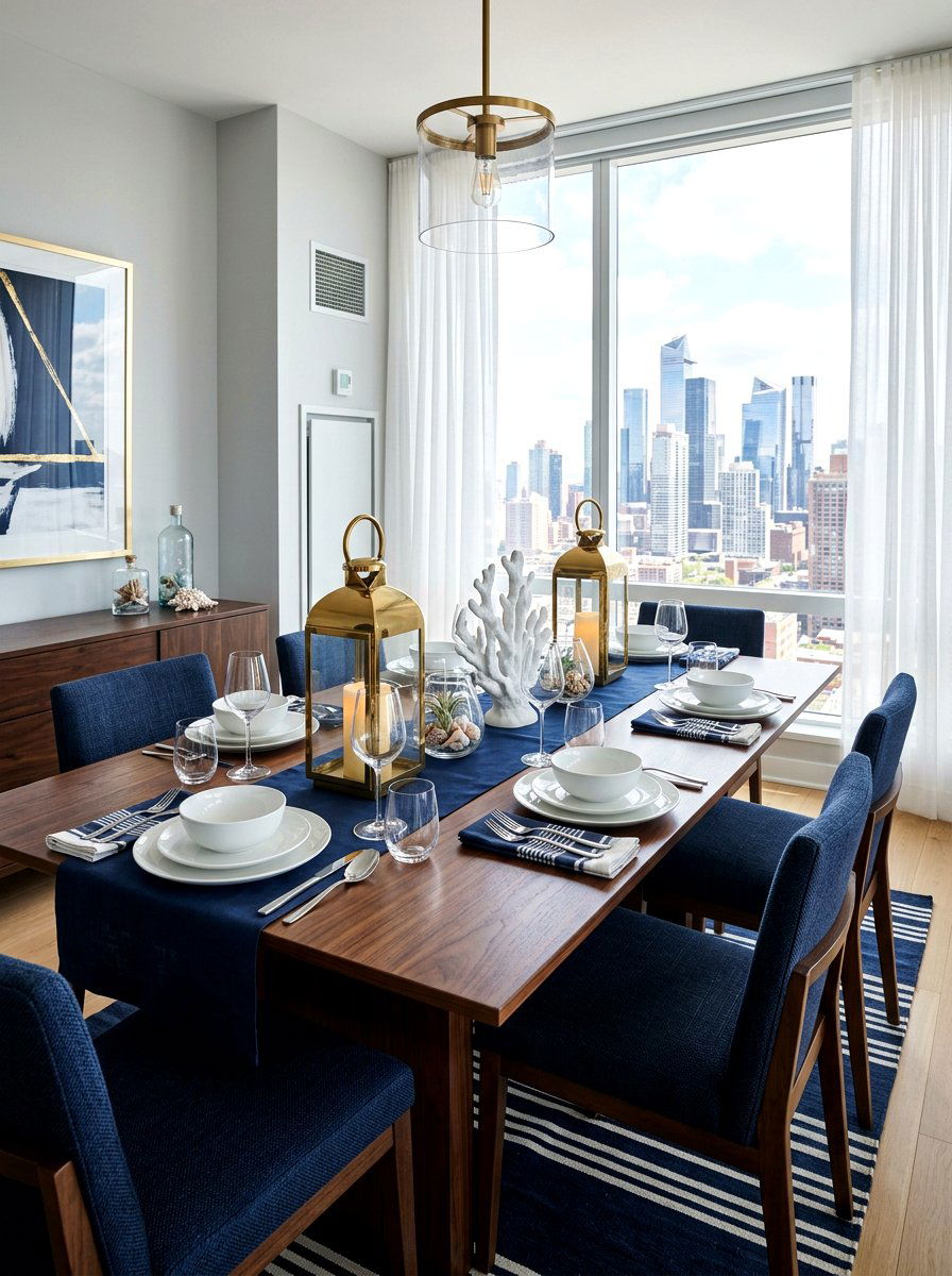 Modern Nautical Dining Decor - 30 seafood dinner table ideas aesthetic
