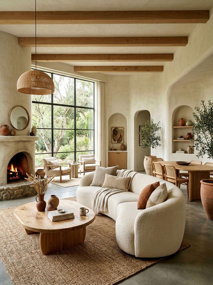 Modern Organic Great Room - 30 great room ideas