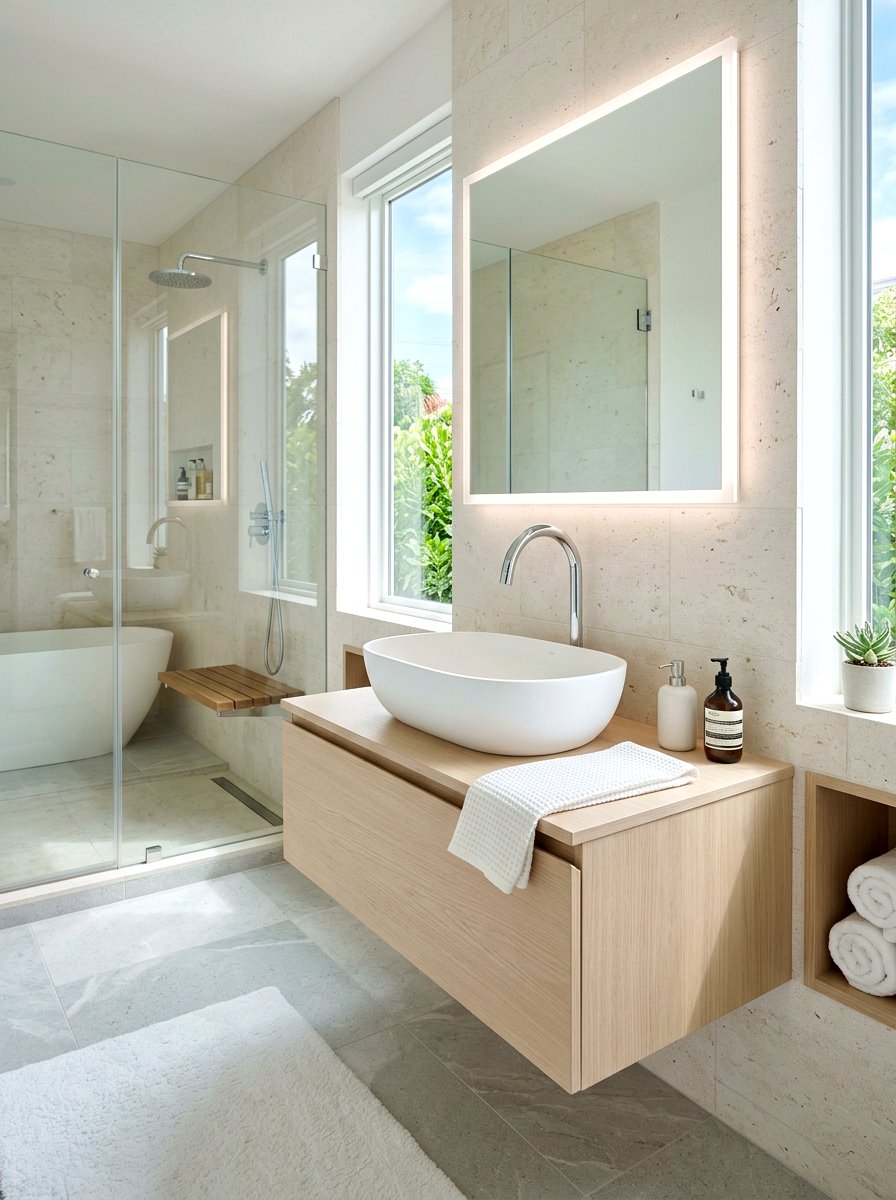 Modern Oval Vessel Sink - 30 bathroom sink ideas