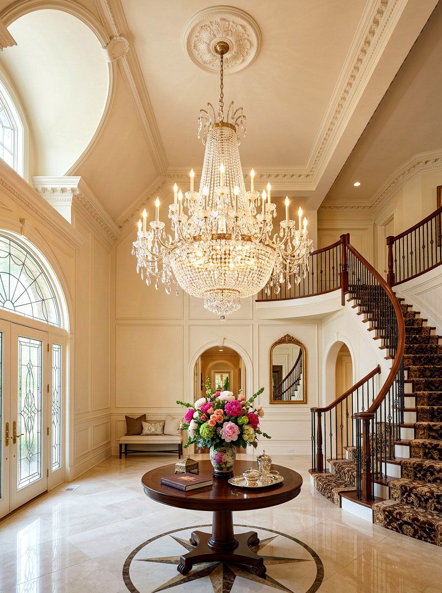 Modern Pendant Light - 30 family entryway ideas