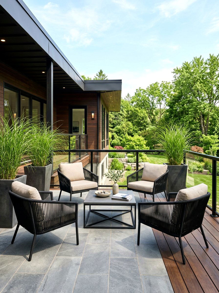 Modern Porch Furniture - 30 July porch ideas aesthetic