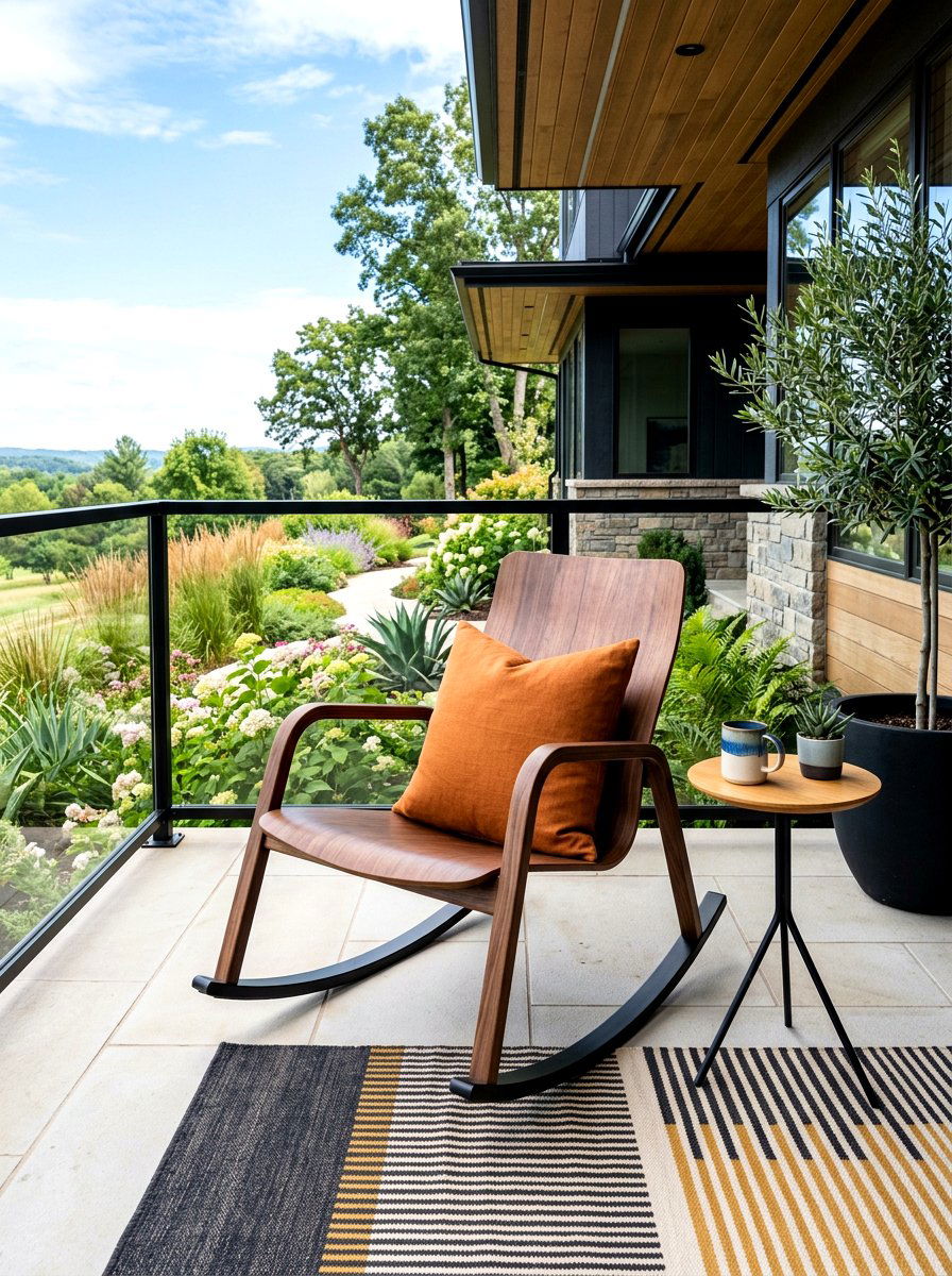 Modern Rocking Chair Porch - 30 rocking chair porch styling ideas
