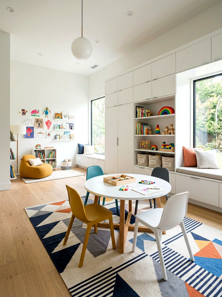 Modern Shared Playroom - 30 children shared playroom ideas