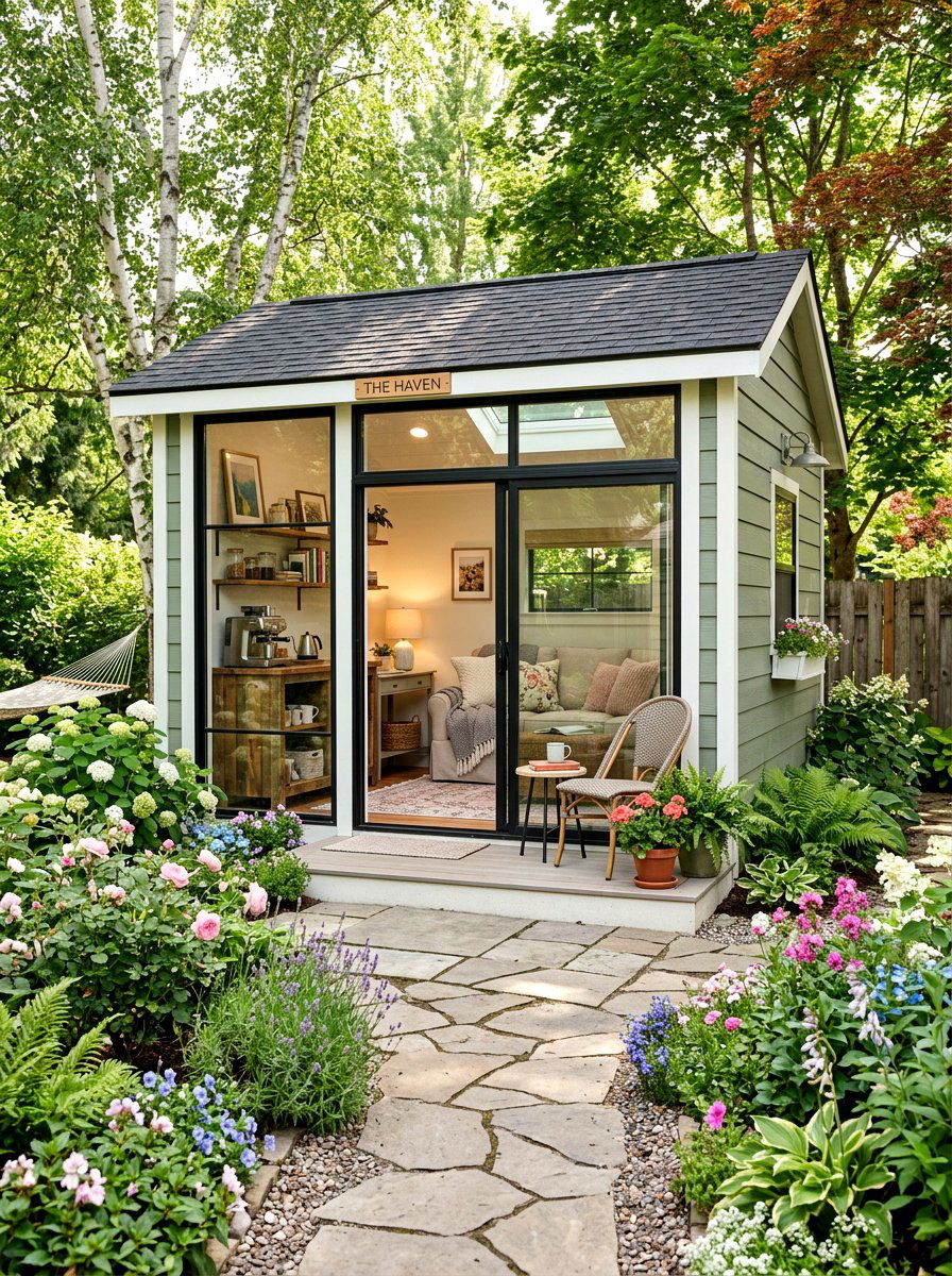 Modern She Shed Sanctuary - 30 modern shed ideas