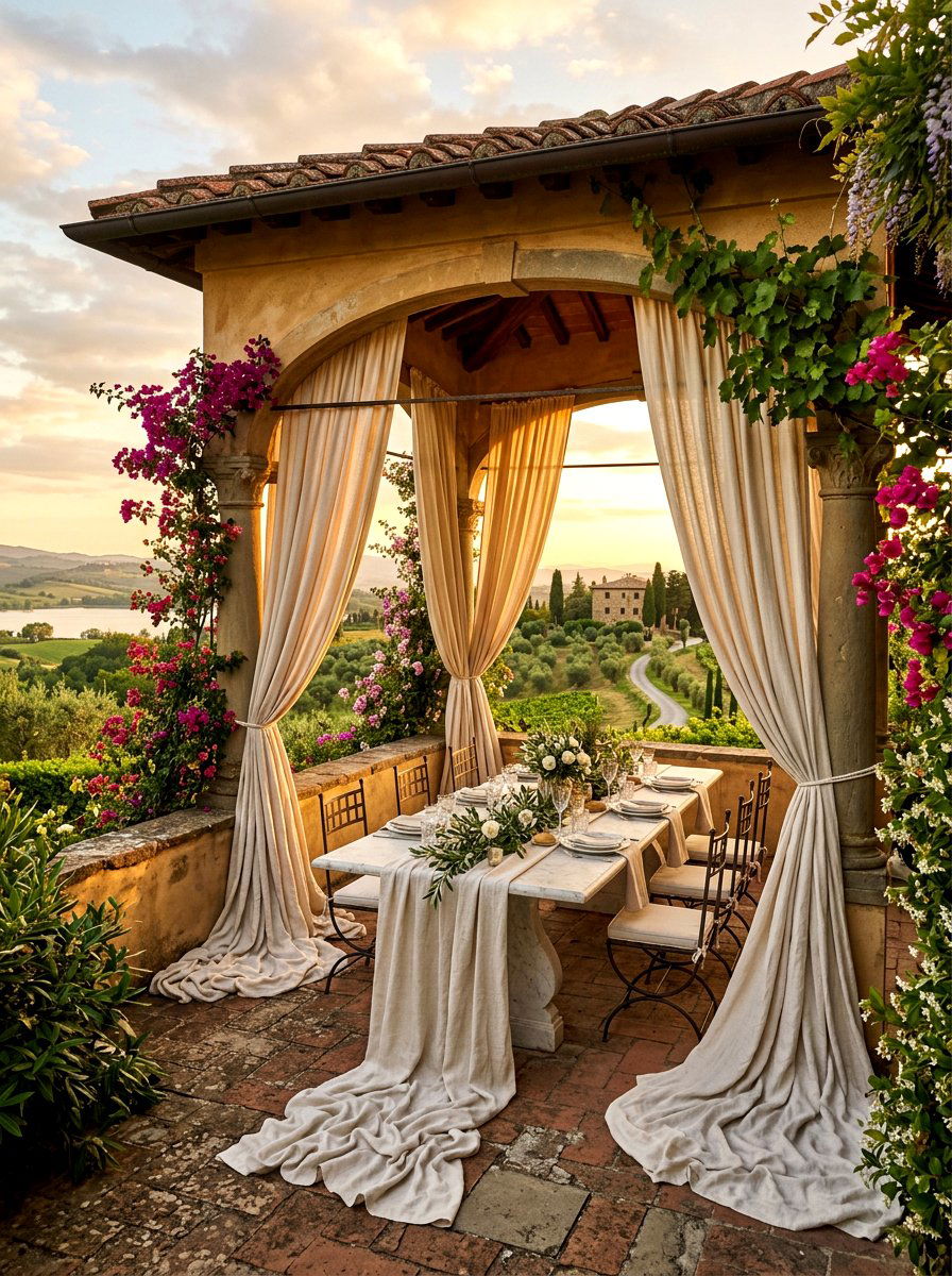 Modern Solar Powered Pergola - 30 patio pergola dining ideas