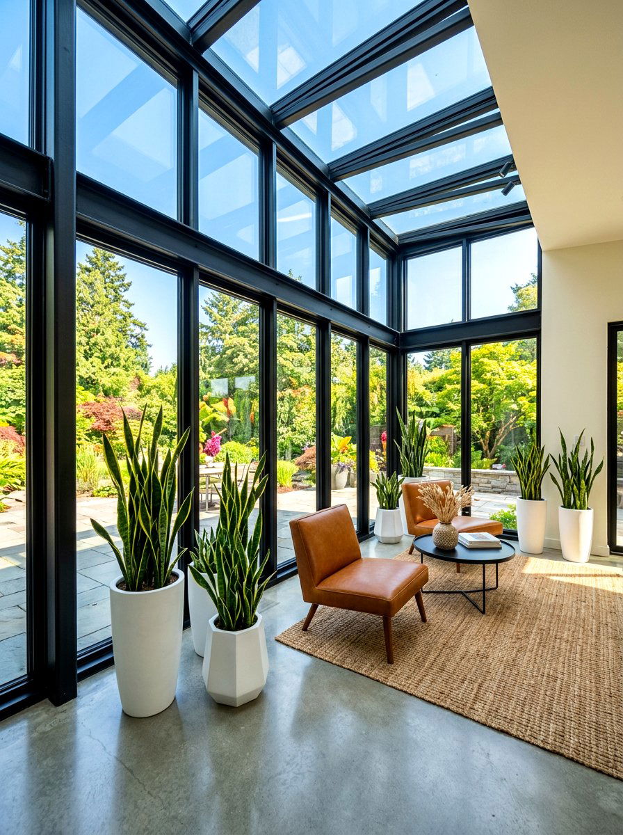 Modern Solarium Interior - 30 indoor garden room ideas