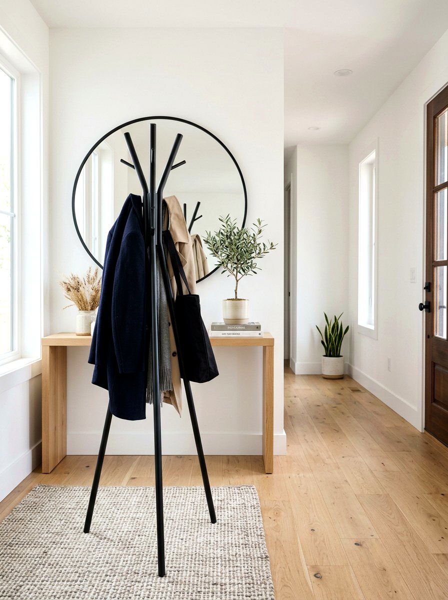 Modern Standing Coat Rack - 30 coat rack ideas