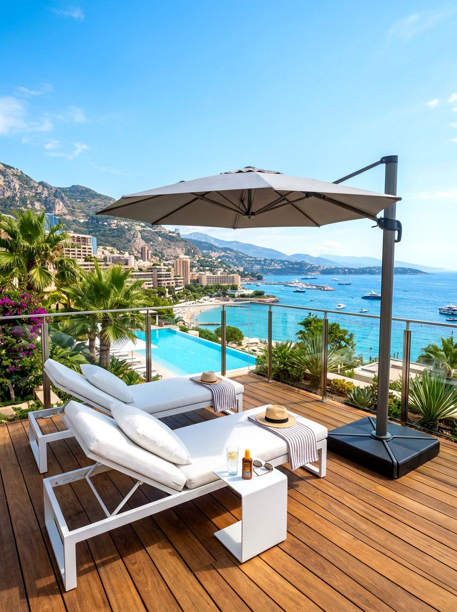 Modern Sun Deck - 30 backyard staycation ideas