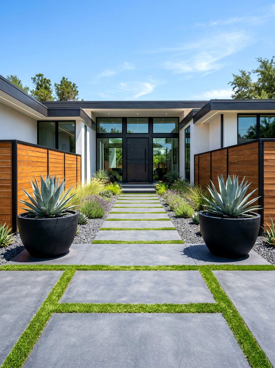 30 Symmetrical Front Yard Ideas: Balanced Curb Appeal That Pops