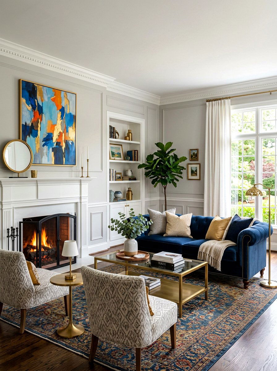 Modern Traditional Living Room Style - 30 collected traditional living room ideas