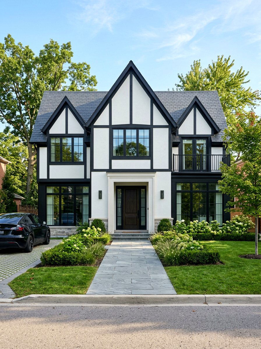 Modern Tudor House - 30 Tudor house exterior ideas