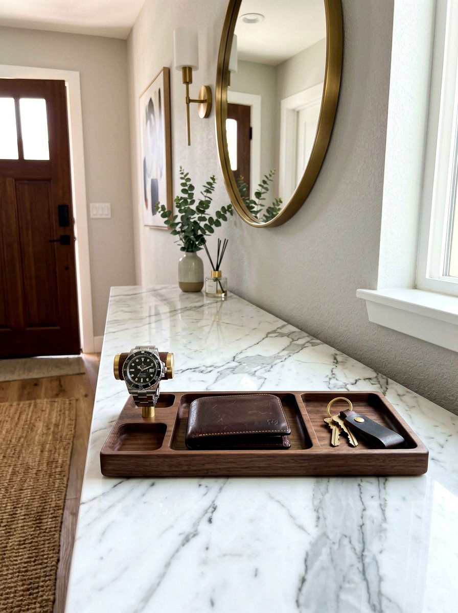 Modern Valet Tray - 30 watch storage ideas