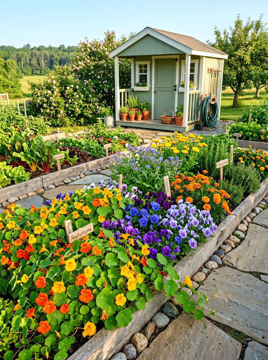Modern Vegetable Garden - 30 sunny vegetable garden ideas
