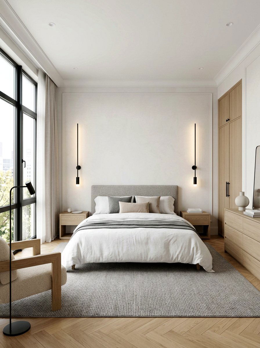 Modern Wall Sconces - 30 ambient lighting bedroom ideas
