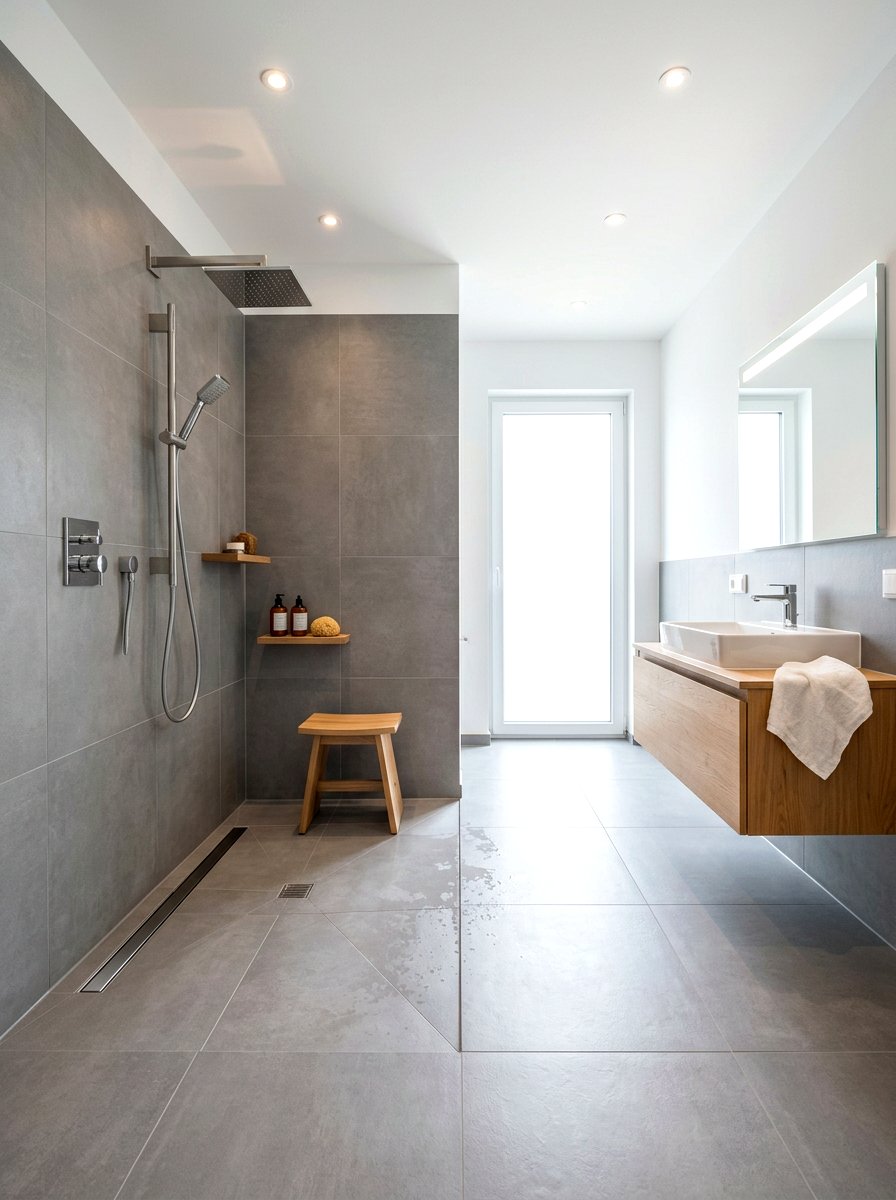 Modern Wet Room - 30 sound bath bathroom ideas
