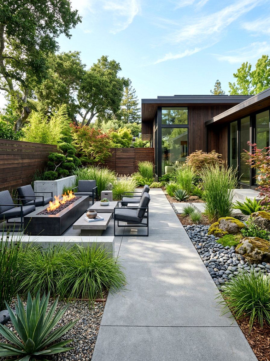 Modern Zen Backyard - 30 zen garden ideas