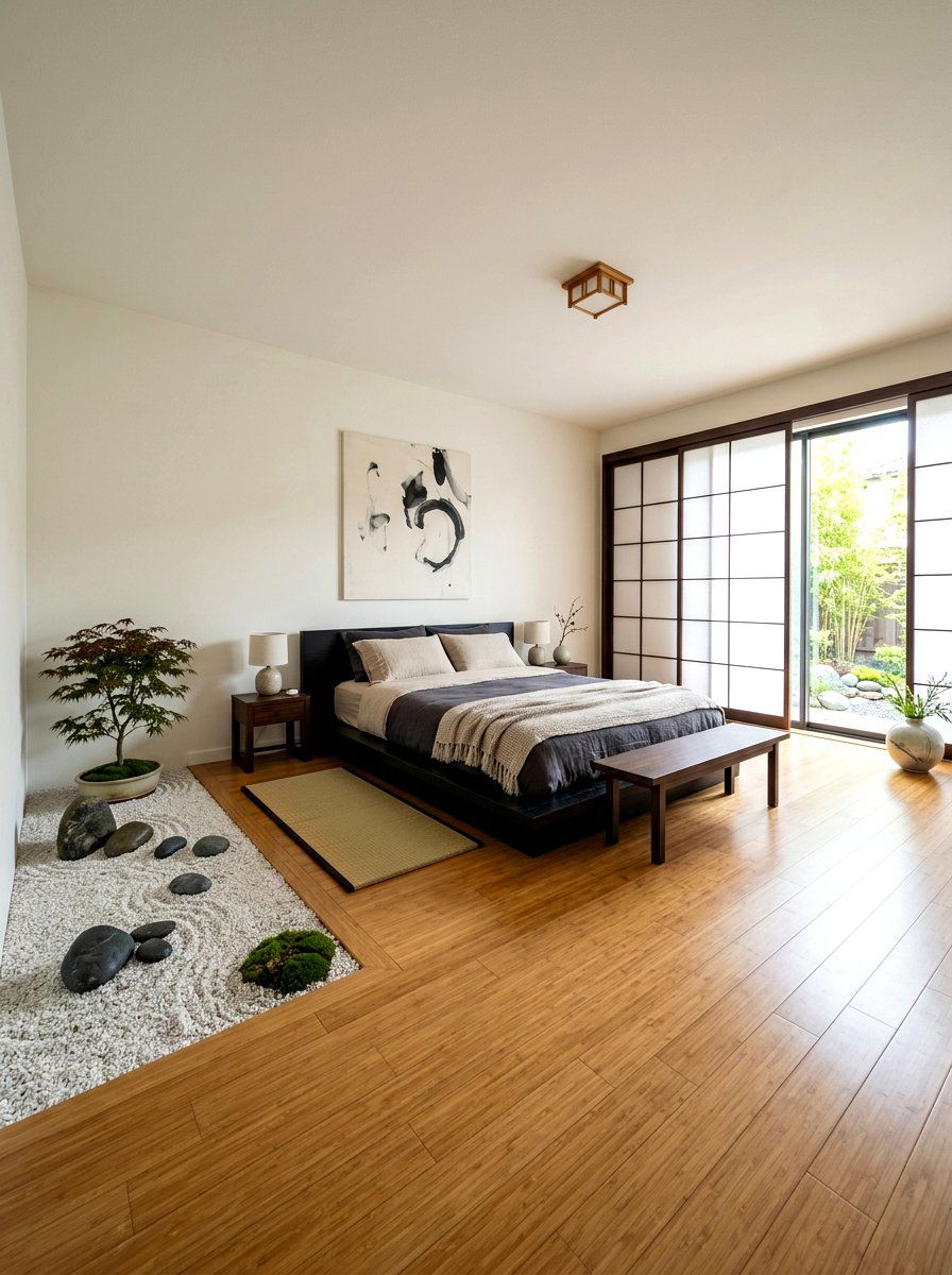 Modern Zen Bedroom - 30 sanctuary bedroom ideas