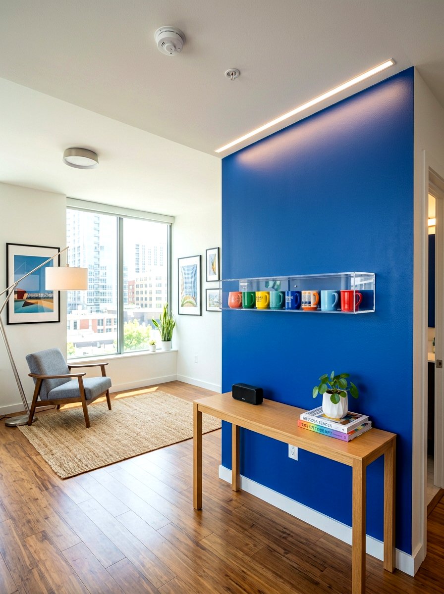 Modern acrylic shelf - 30 mug display ideas