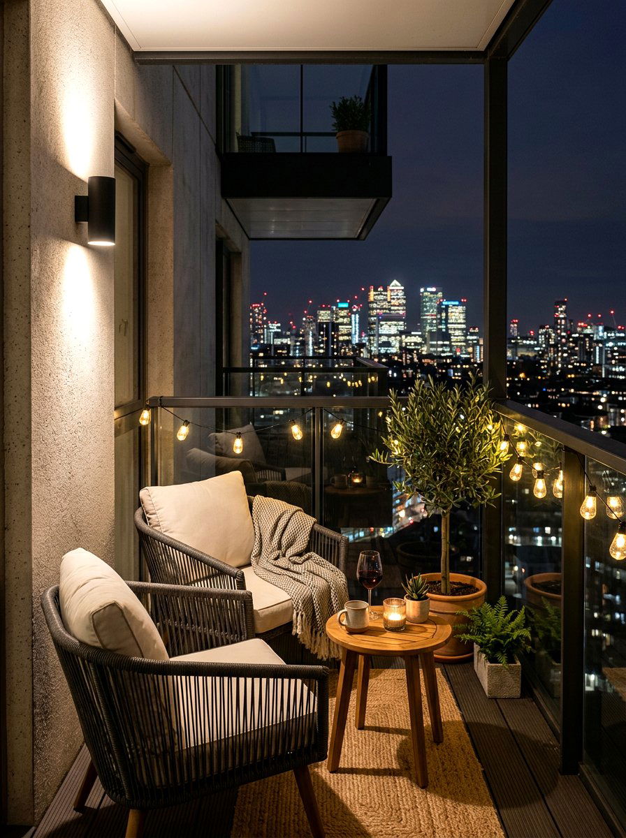 Modern balcony lighting - 30 modern outdoor lighting ideas