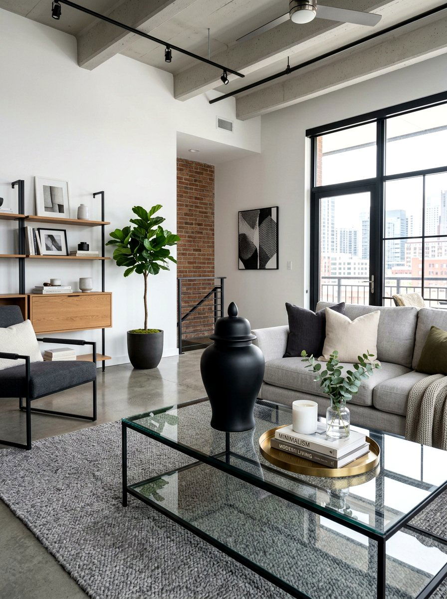 Modern black ginger jar - 30 ginger jar living room ideas