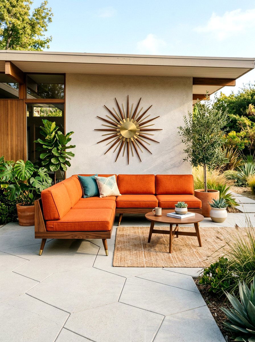 Modern black outdoor kitchen - 30 pizza night patio ideas