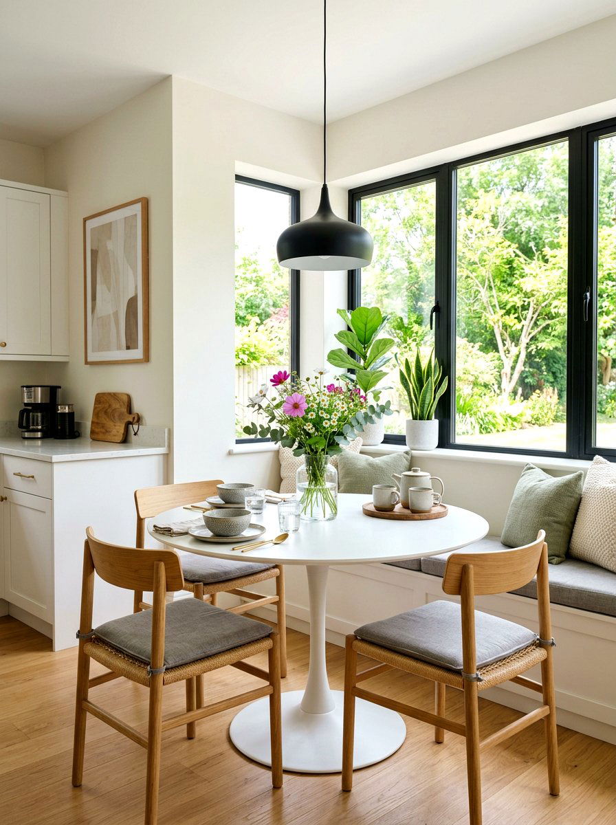 Modern breakfast nook - 30 bright breakfast room ideas