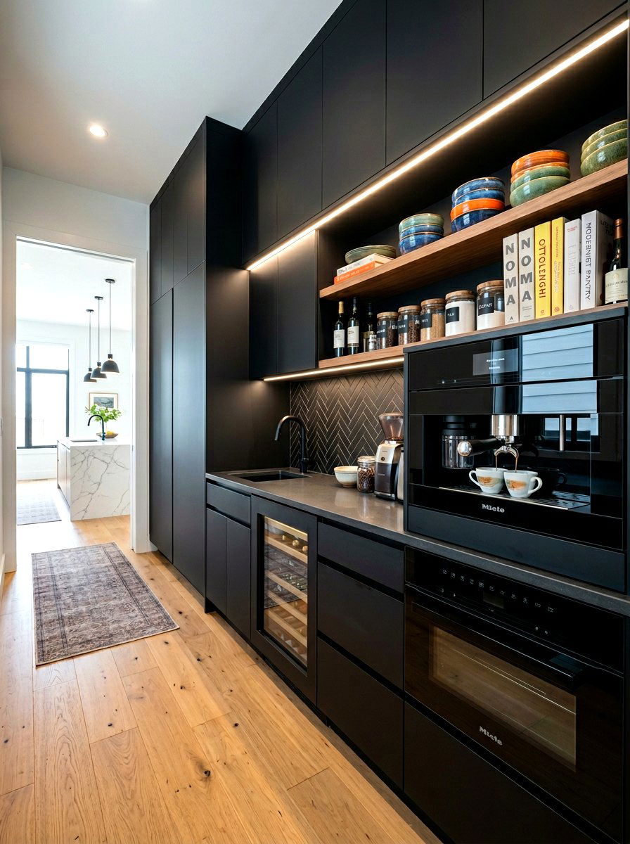Modern butler pantry - 30 butler pantry ideas