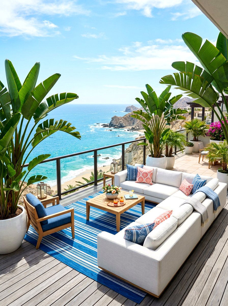 Modern coastal patio lounge - 30 California casual patio lounge ideas