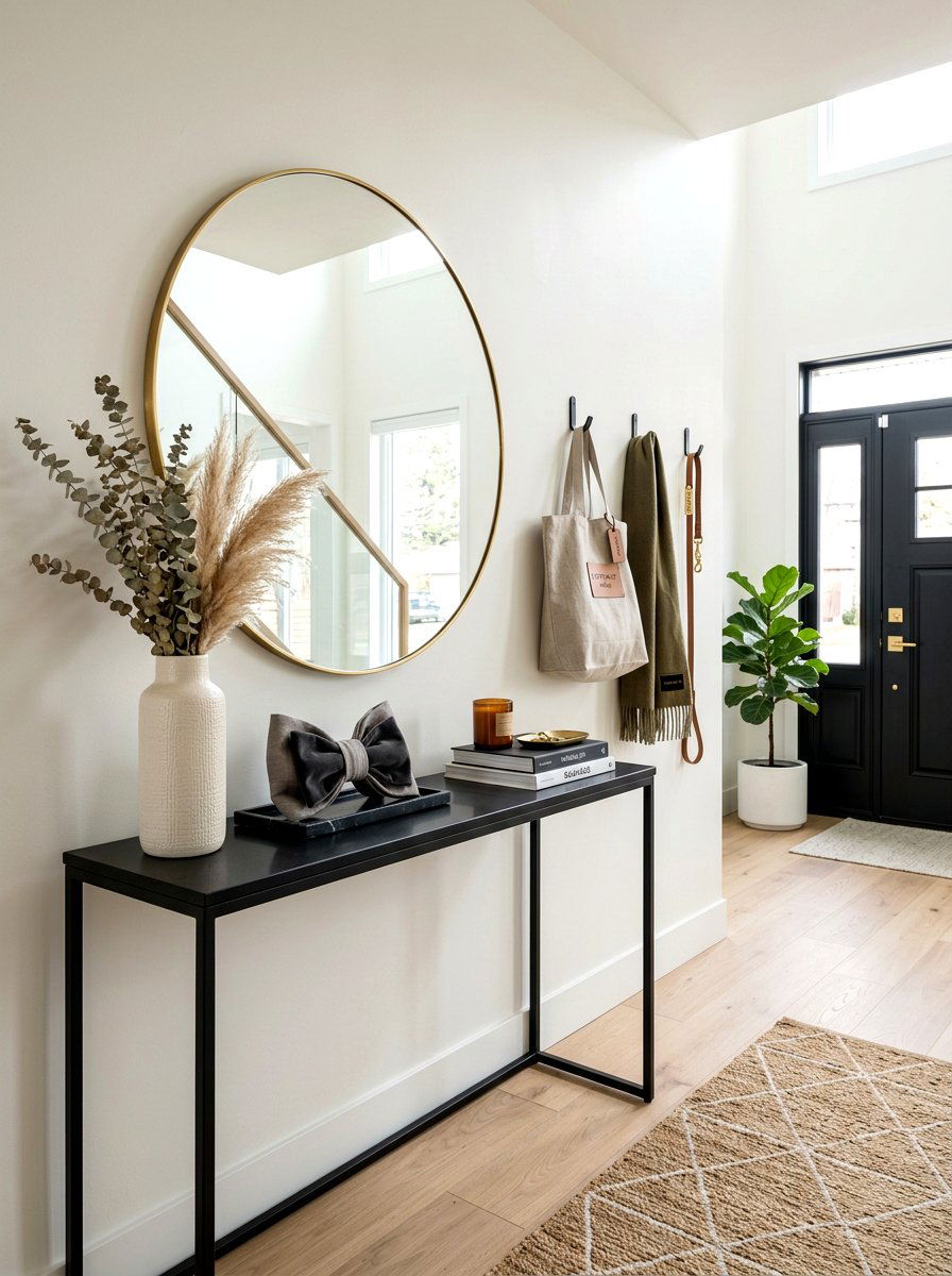 Modern entryway bows - 30 bow decor ideas
