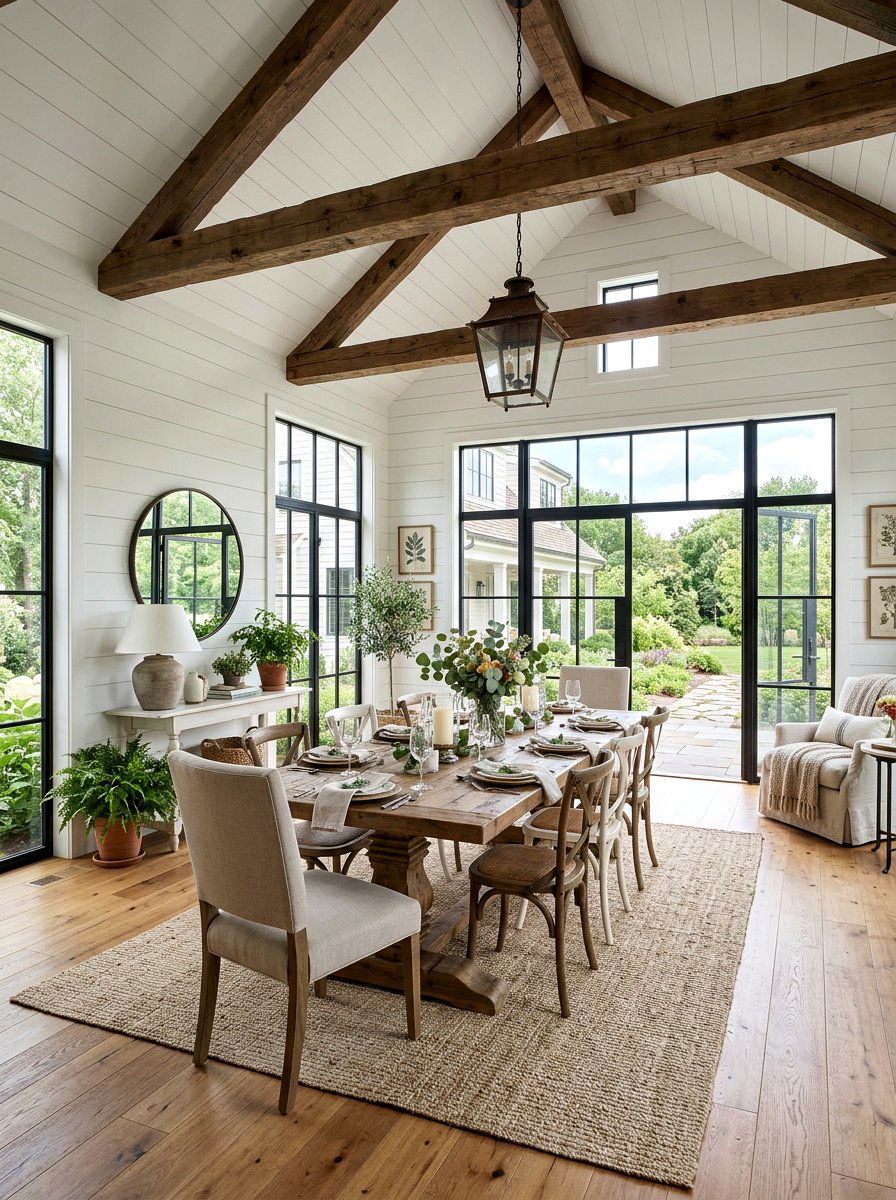 Modern farmhouse sunroom - 30 modern sunroom ideas