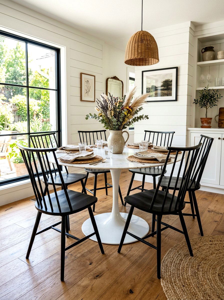 Modern farmhouse tulip table styling - 30 tulip table decor ideas