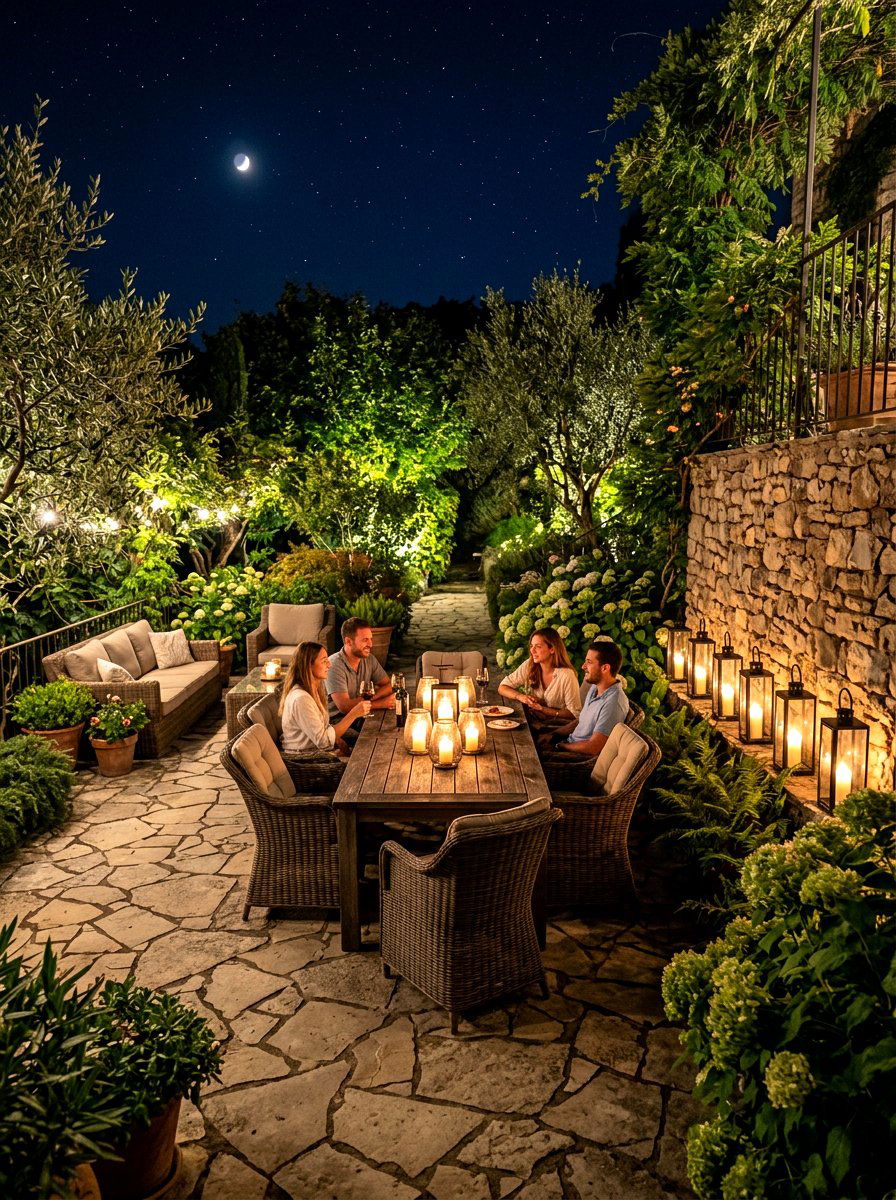Modern glass lantern - 30 modern outdoor lighting ideas