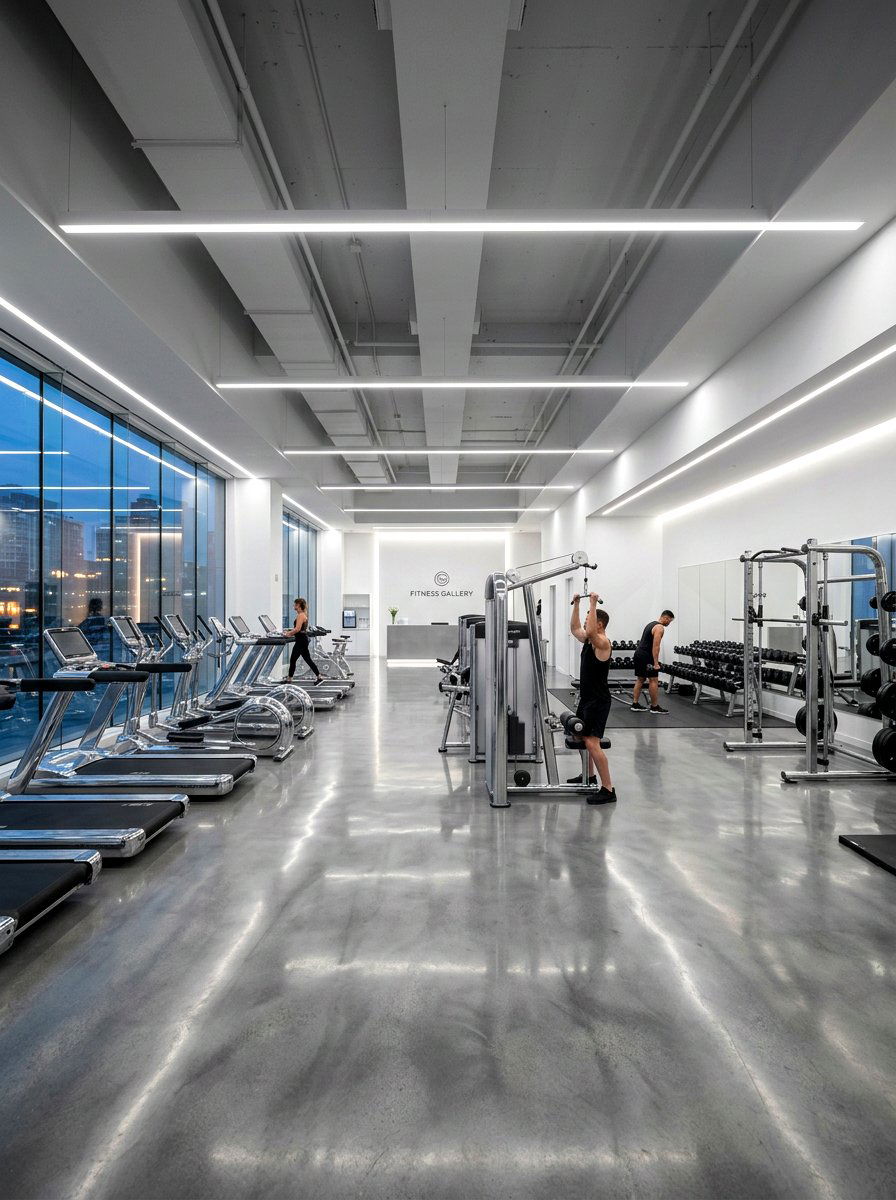 Modern gym - 30 home gym ideas